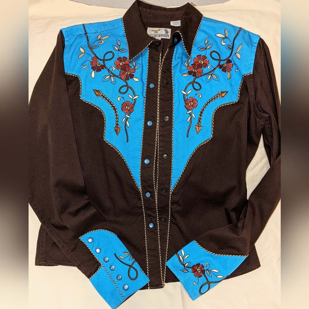 Panhandle Slim Retro Western Wear Shirt Medium